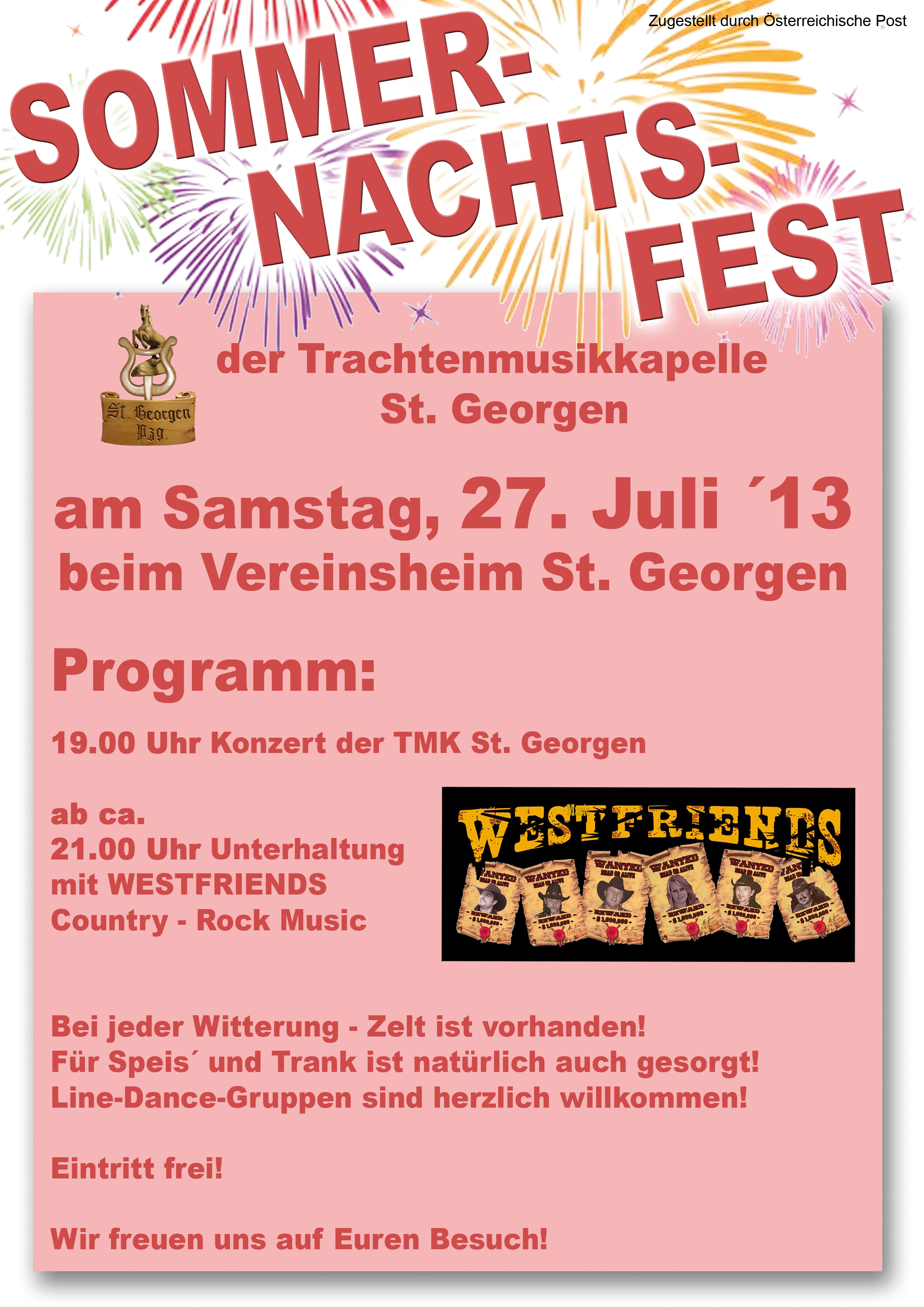 TMK St. Georgen Sommernachtsfest 2013